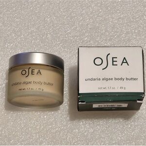 Sea Undaria Algae Body Butter in Black and White Packaging